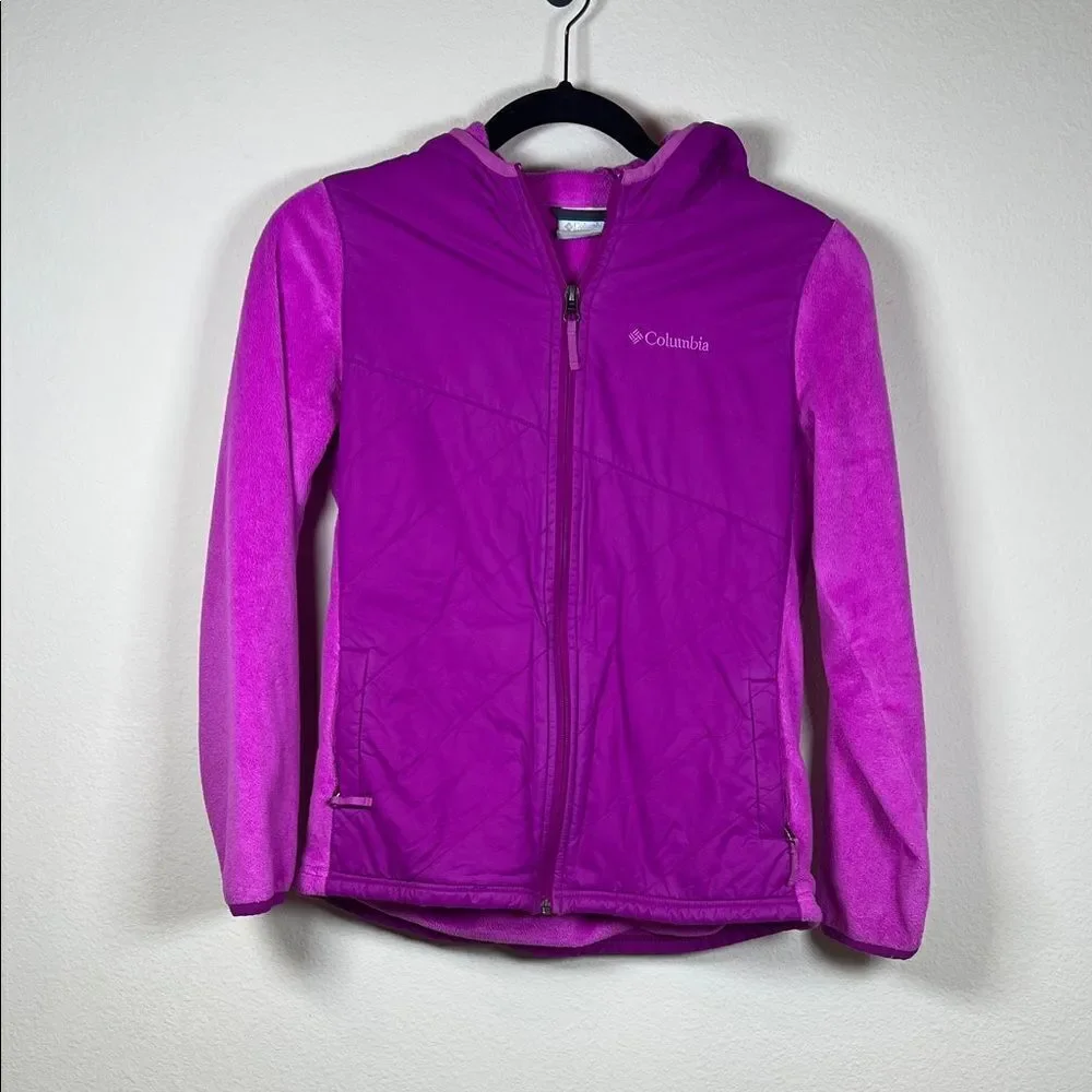 Kids Columbia Fleece Windbreaker Jacket